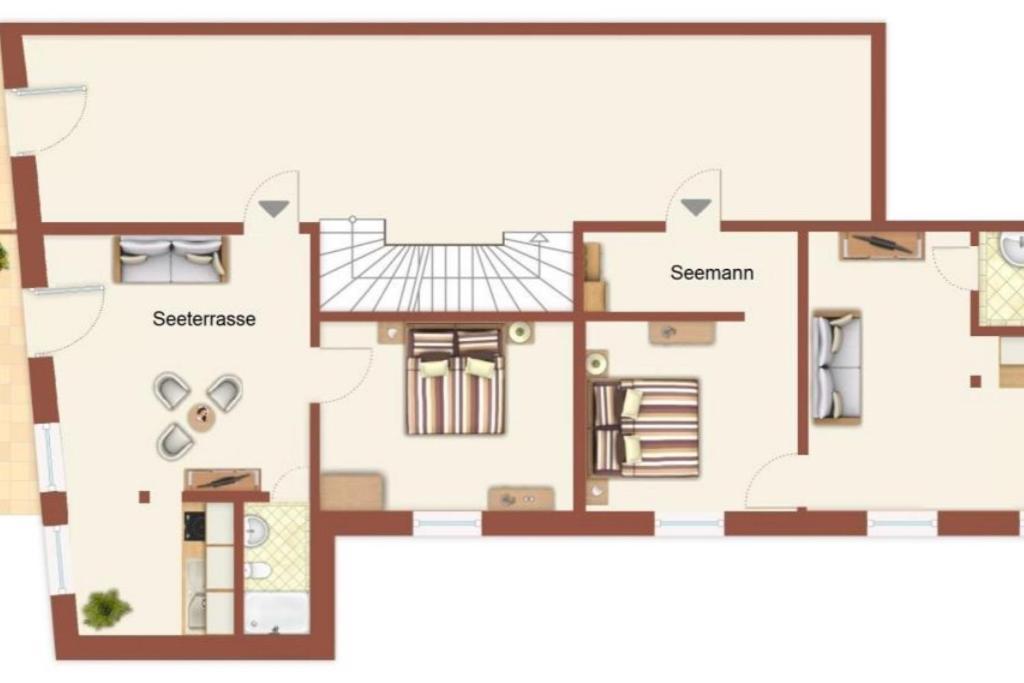 Ferienwohnung Seeterrasse Росток Екстер'єр фото